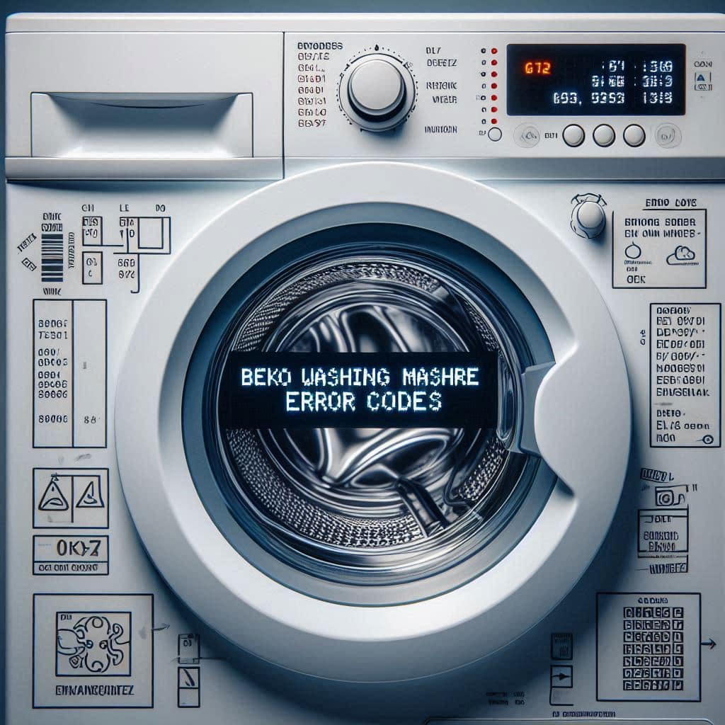 Beko Washing Machine Error Codes & How to Reset Them